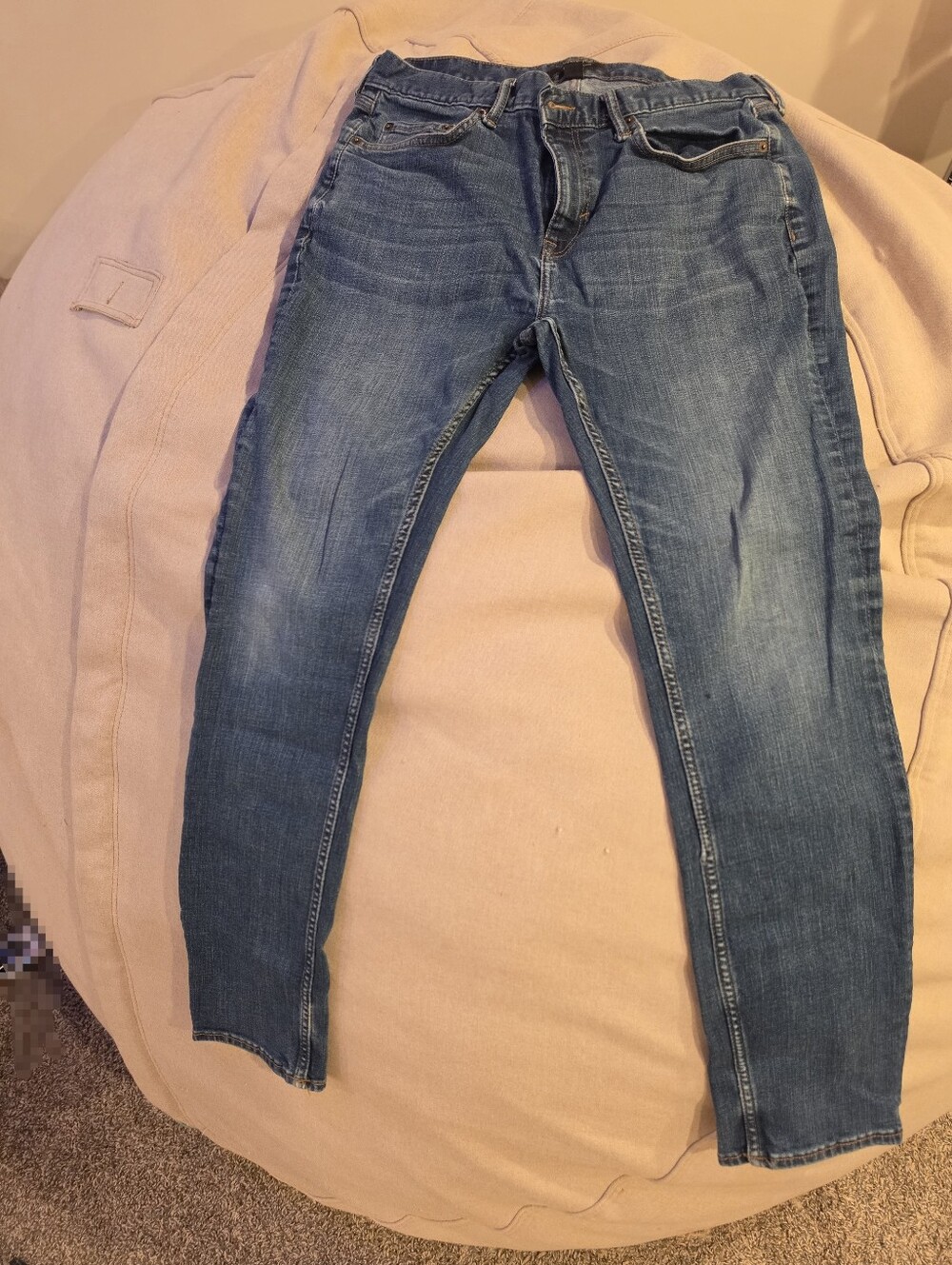 Mens 33x30 Banana Republic Skinny Jeans